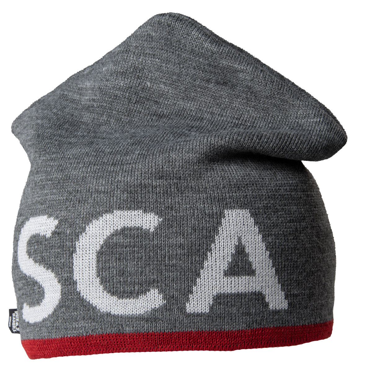 Strickmütze hellgrau SCA