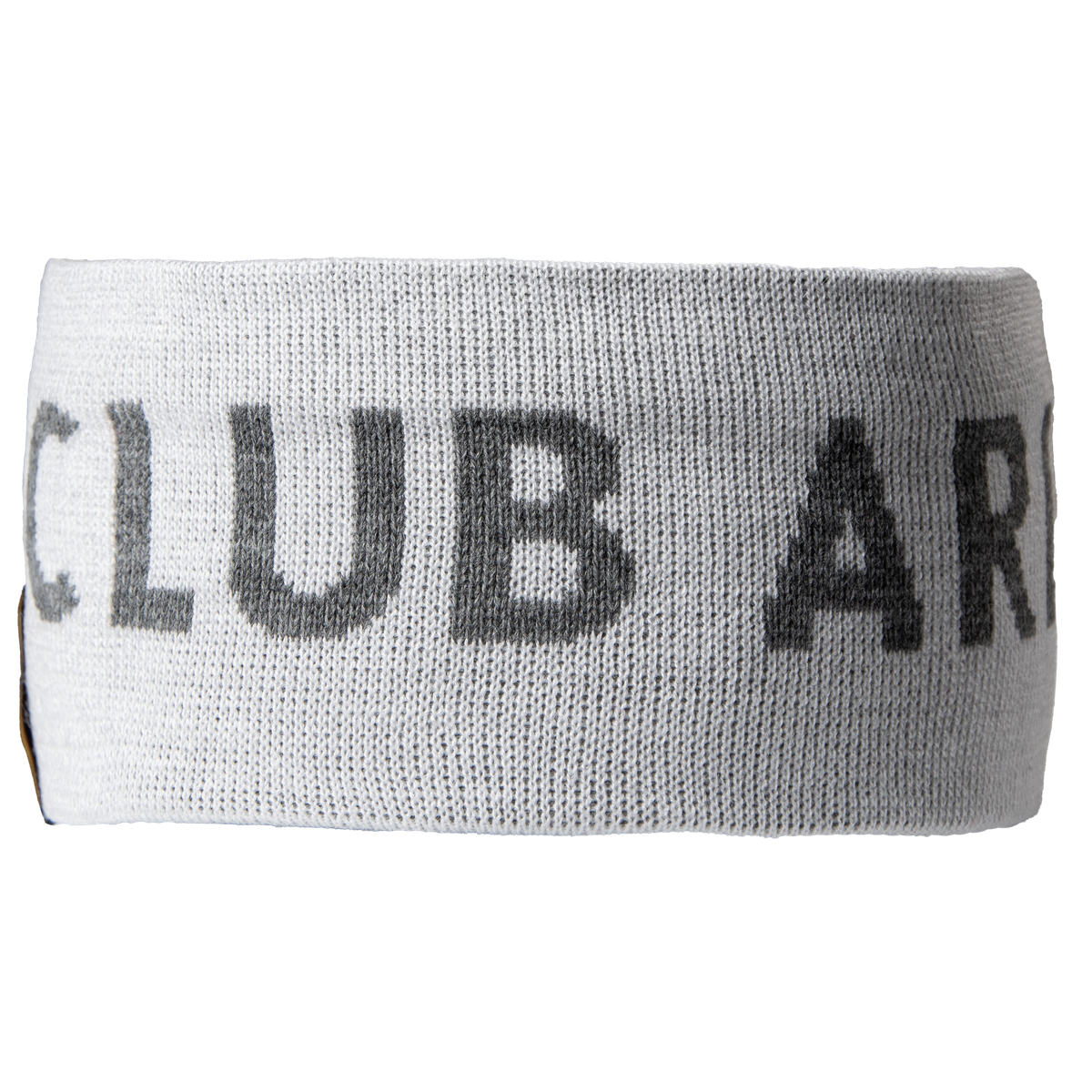 Strickstirnband weiss Ski-Club Arlberg